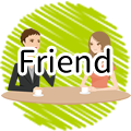 Cantonese conversation “friend” with audio